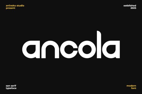 Ancola Font Review: A Sharp Sans Serif for Logos