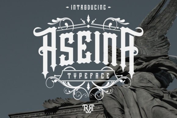 Aseina: A Gothic Typeface for Bold Editorial Design