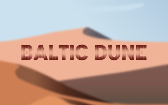 Baltic Dune Font for Crafters