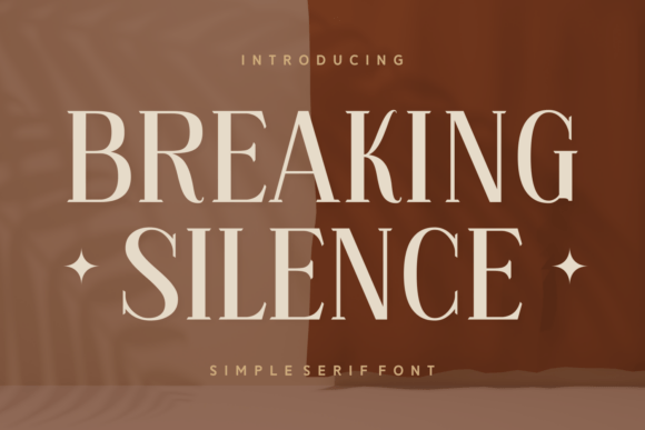 Breaking Silence: A Serif Font for Modern Web Design
