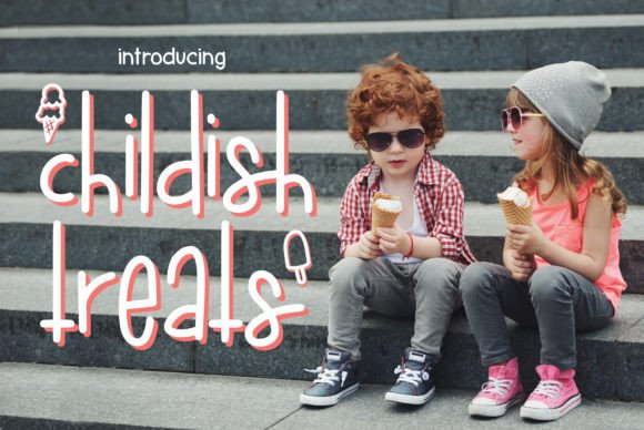 Childish Treats Font: A Playful Brand Upgrade