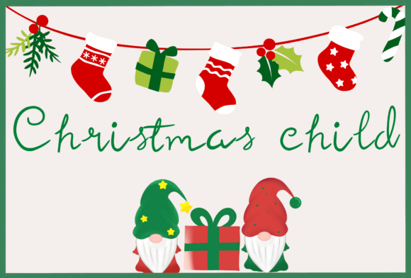 Christmas Child Font: A Playful Typeface for Branding