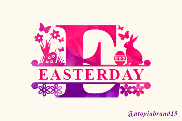 Easterday Monogram Font Review for Designers