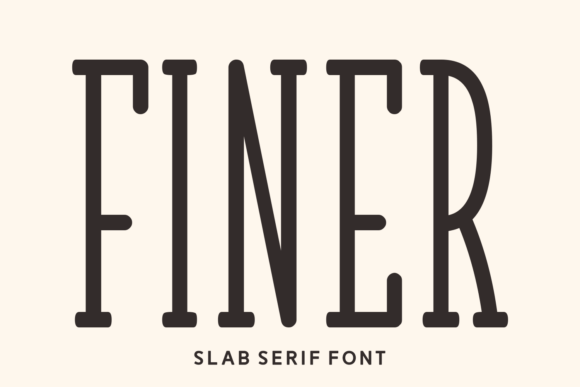 Finer: A Slab Serif Font for Editorial Clarity