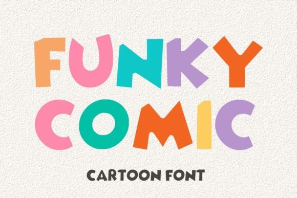 Funky Comic: A Whimsical Display Font for Editors