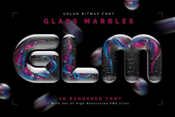 Glass Marbles Font: A Polished Look for Small Brands