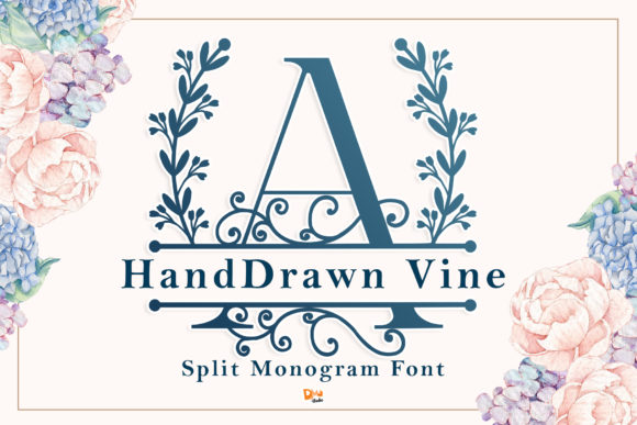 Handdrawn Vine: A Decorative Font for Branding