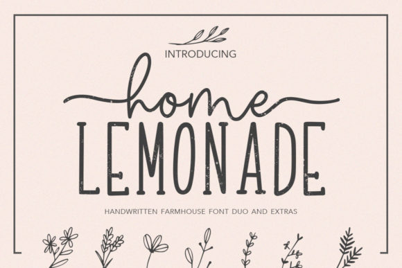 Home Lemonade Font Review for Web Designers