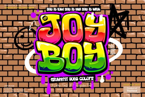 Joy Boy Font: A Bold Typeface for Branding