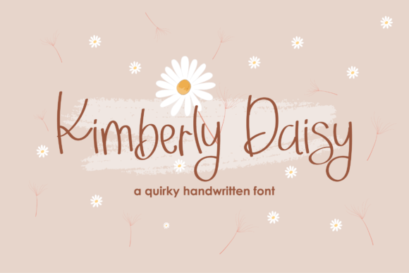 Kimberly Daisy: A Script Font for Editorial Design