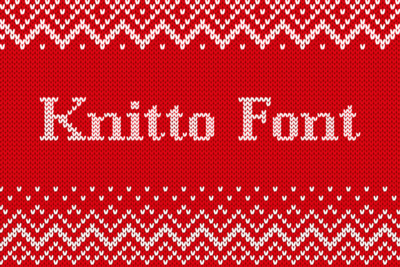 Knitto: A Quirky Decorative Font for Editors