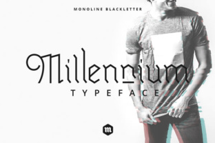 Millennium: A Gothic Typeface for Modern Editorial Design