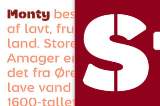Monty Stencil: A Versatile Sans Serif Font for Campaigns