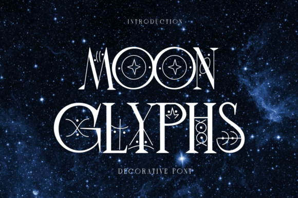 Moon Glyphs: A Celestial Typeface for Digital Design