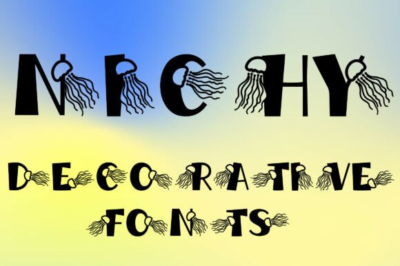 Nichy: A Decorative Typeface for Editorial Design